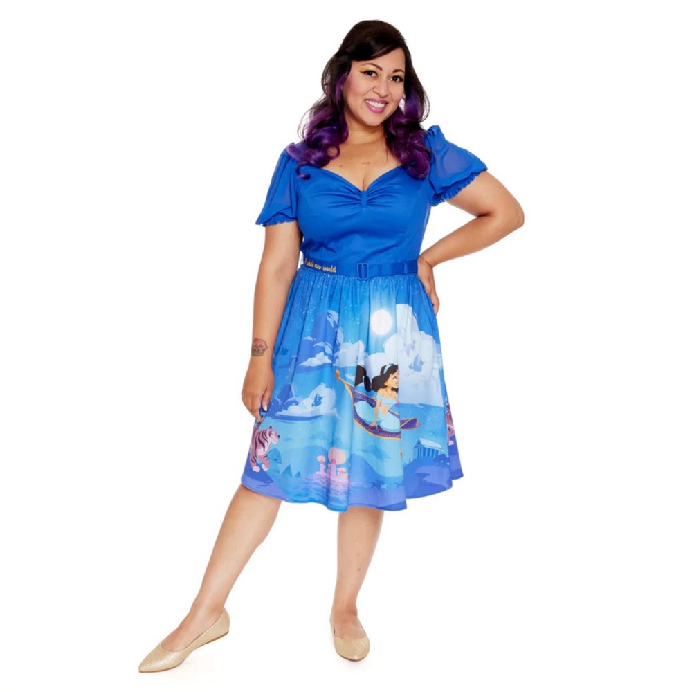 Stitch Shoppe Aladdin Dress with Pin